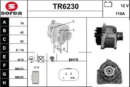 Sera TR6230 - Alternatore autozon.pro