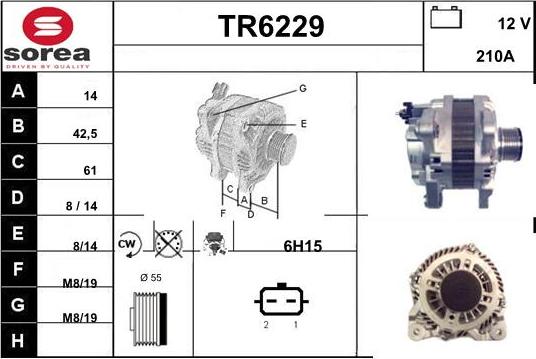 Sera TR6229 - Alternatore autozon.pro