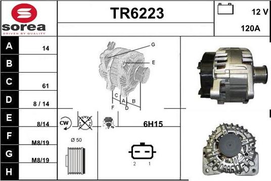 Sera TR6223 - Alternatore autozon.pro