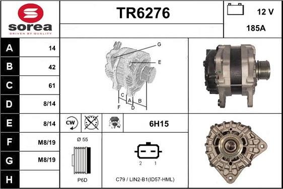 Sera TR6276 - Alternatore autozon.pro