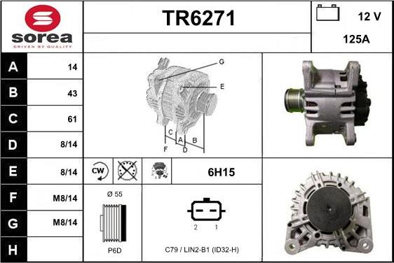 Sera TR6271 - Alternatore autozon.pro