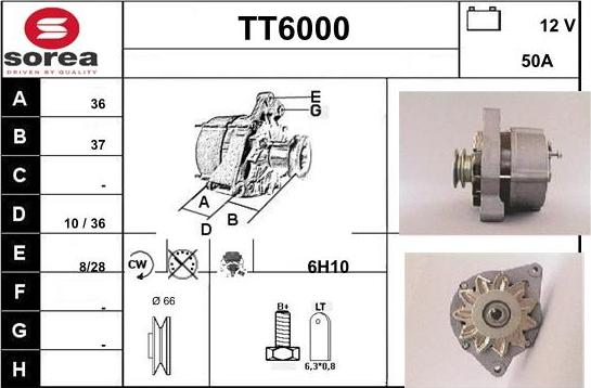 Sera TT6000 - Alternatore autozon.pro