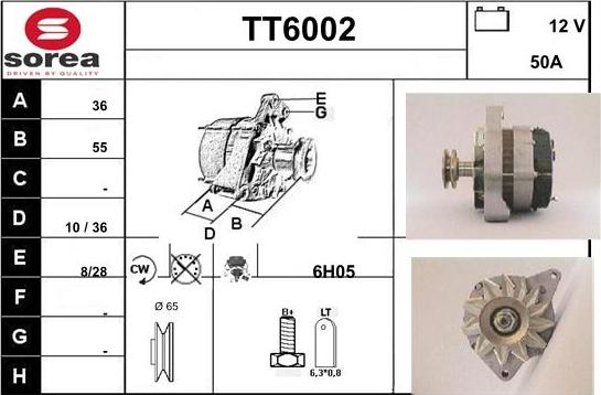 Sera TT6002 - Alternatore autozon.pro