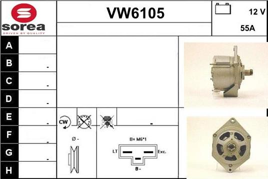 Sera VW6105 - Alternatore autozon.pro