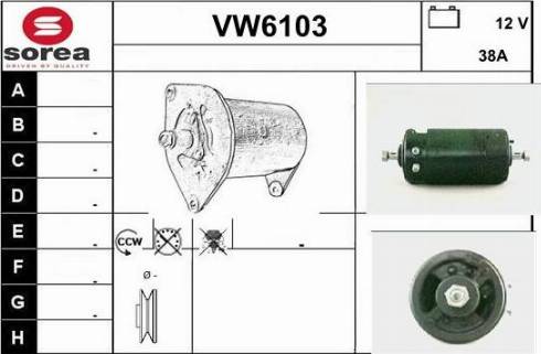 Sera VW6103 - Alternatore autozon.pro