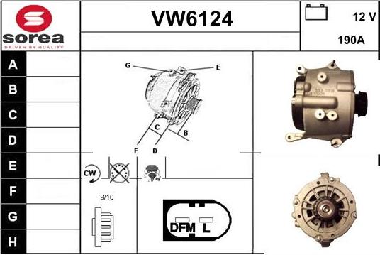 Sera VW6124 - Alternatore autozon.pro