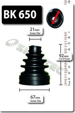 Shaftec BK650 - Cuffia, Semiasse autozon.pro