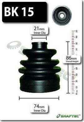 Shaftec BK15 - Cuffia, Semiasse autozon.pro