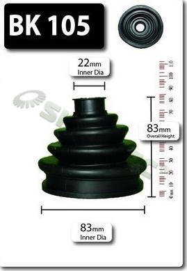 Shaftec BK105 - Cuffia, Semiasse autozon.pro