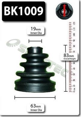 Shaftec BK1009 - Cuffia, Semiasse autozon.pro