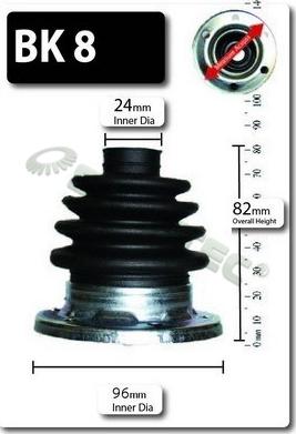 Shaftec BK8 - Cuffia, Semiasse autozon.pro