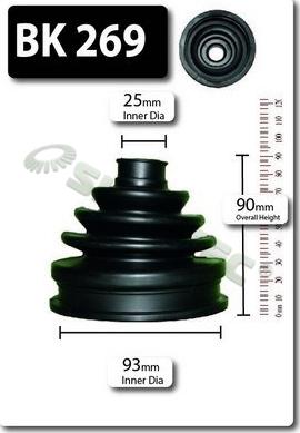 Shaftec BK269 - Cuffia, Semiasse autozon.pro