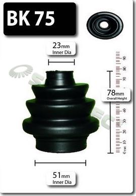 Shaftec BK75 - Cuffia, Semiasse autozon.pro