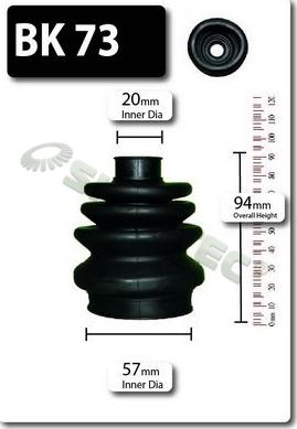 Shaftec BK73 - Cuffia, Semiasse autozon.pro