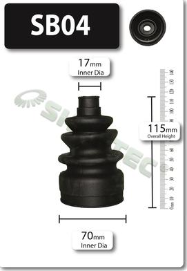 Shaftec SB04 - Cuffia, Semiasse autozon.pro