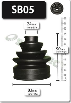 Shaftec SB05 - Cuffia, Semiasse autozon.pro