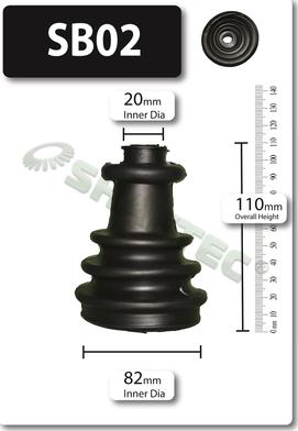 Shaftec SB02 - Cuffia, Semiasse autozon.pro