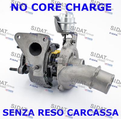 Sidat 49.003R - Turbocompressore, Sovralimentazione autozon.pro