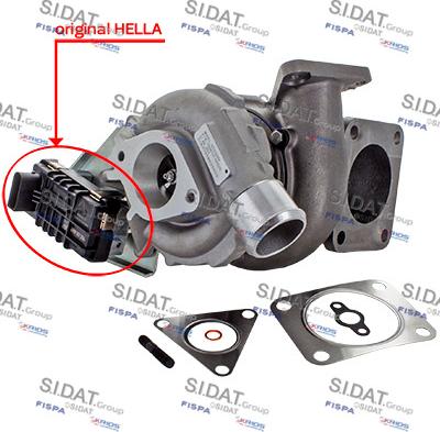 Sidat 49.251 - Turbocompressore, Sovralimentazione autozon.pro