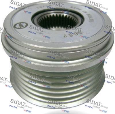 Sidat 455257 - Puleggia cinghia, Alternatore autozon.pro