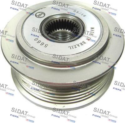 Sidat 455266 - Puleggia cinghia, Alternatore autozon.pro