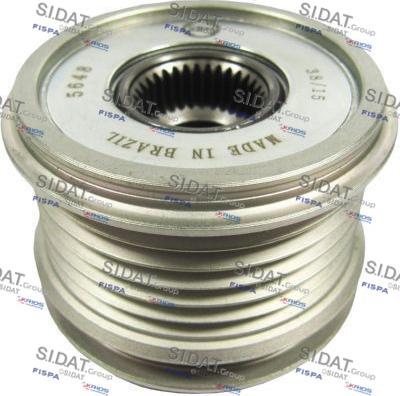 Sidat 455261 - Puleggia cinghia, Alternatore autozon.pro