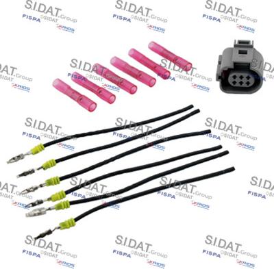 Sidat 405517 - Kit riparazione cavi, Valvola EGR autozon.pro