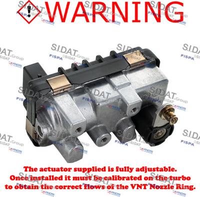 Sidat 48.1099 - Valvola wastegate autozon.pro