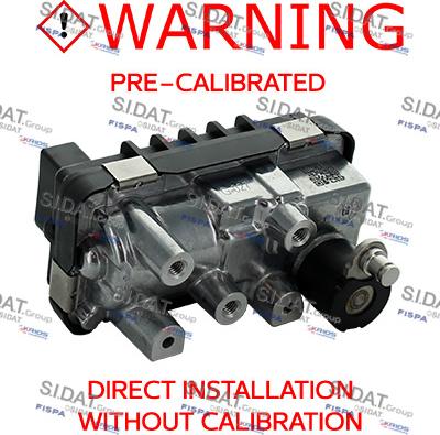 Sidat 48.1050 - Valvola wastegate autozon.pro