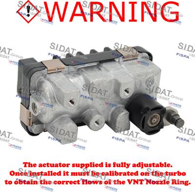 Sidat 48.1020 - Valvola wastegate autozon.pro