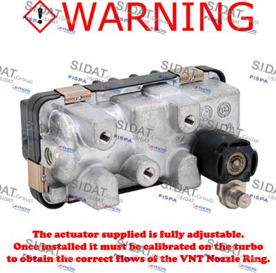 Sidat 48.1119 - Valvola wastegate autozon.pro