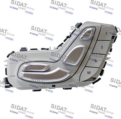 Sidat 640611A2 - Interruttore, Regolazione sedile autozon.pro