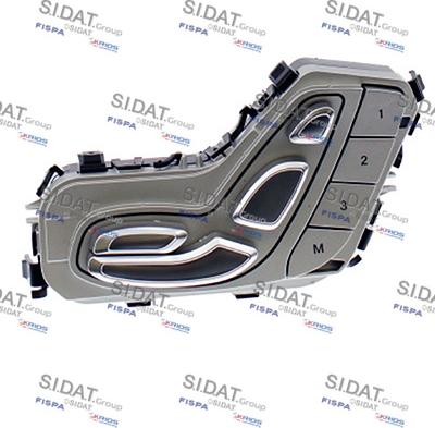 Sidat 640081A2 - Interruttore, Regolazione sedile autozon.pro