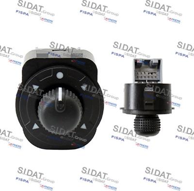 Sidat 640290 - Comando, Regolazione specchio autozon.pro