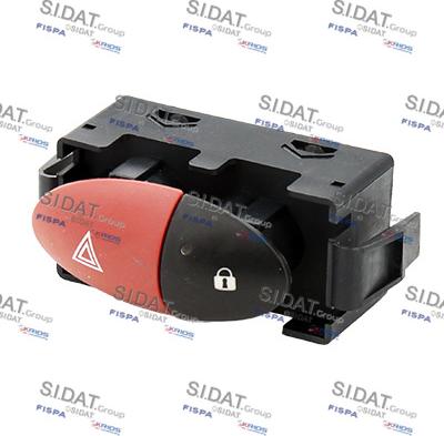 Sidat 661020A2 - Interruttore, Lampeggiatore d'emergenza autozon.pro