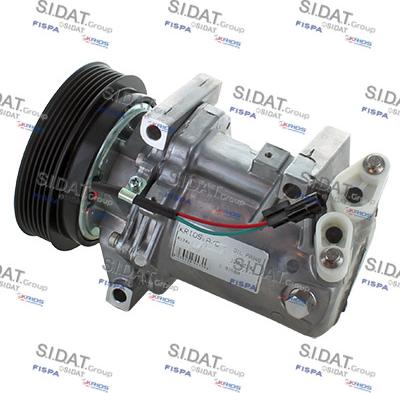 Sidat 1.9156A - Compressore, Climatizzatore autozon.pro