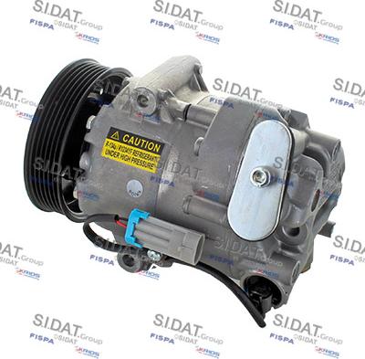 Sidat 1.4115R - Compressore, Climatizzatore autozon.pro