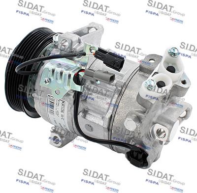 Sidat 1.5491A - Compressore, Climatizzatore autozon.pro