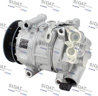 Sidat 1.5510 - Compressore, Climatizzatore autozon.pro