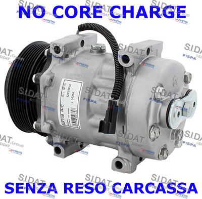 Sidat 1.1425R - Compressore, Climatizzatore autozon.pro