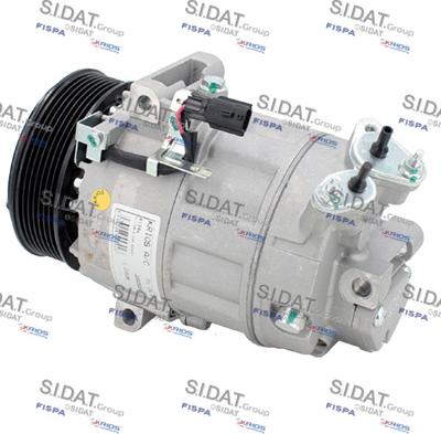 Sidat 1.2163A - Compressore, Climatizzatore autozon.pro