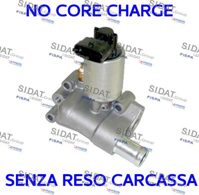 Sidat 83.643R - Valvola ricircolo gas scarico-EGR autozon.pro