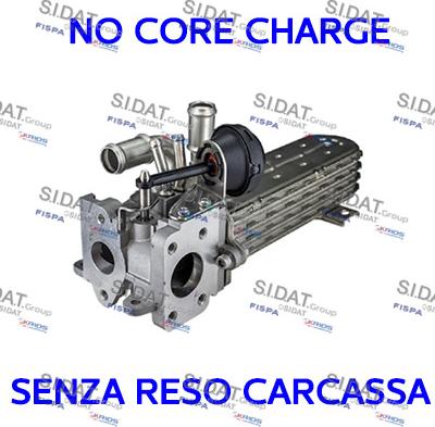 Sidat 83.1553R - Radiatore, Ricircolo gas scarico autozon.pro