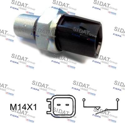 Sidat 3.234250A2 - Interruttore, Luce di retromarcia autozon.pro