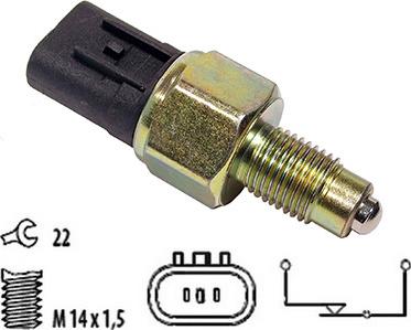 Sidat 3.234205 - Interruttore, Luce di retromarcia autozon.pro