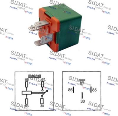 Sidat 3.233005A2 - Relè autozon.pro