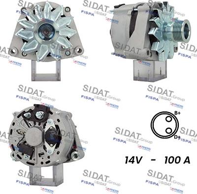 Sidat A12BH0930A2 - Alternatore autozon.pro