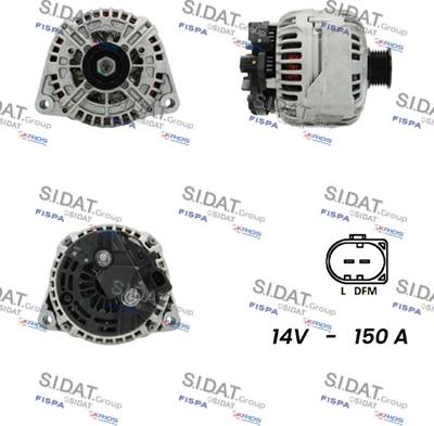 Sidat A12BH0937 - Alternatore autozon.pro