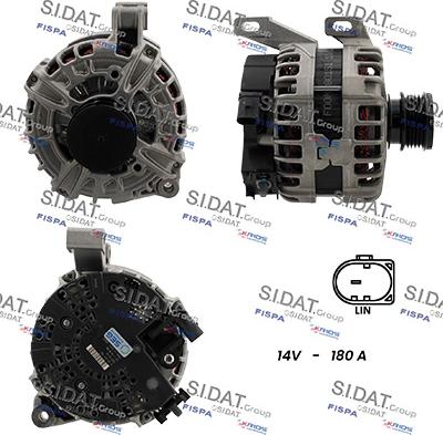 Sidat A12BH0441 - Alternatore autozon.pro