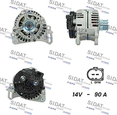 Sidat A12BH0401A2 - Alternatore autozon.pro